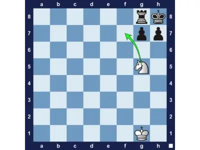 Chess checkmating patterns 